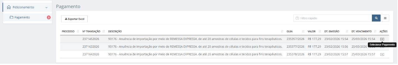 Sistema Solicita