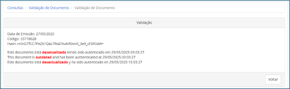 10 - documento não válido
