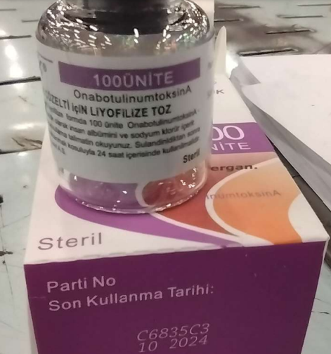 botox falsificado 1 — Agência Nacional de Vigilância Sanitária - Anvisa