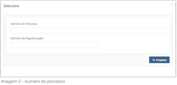 Número do processo