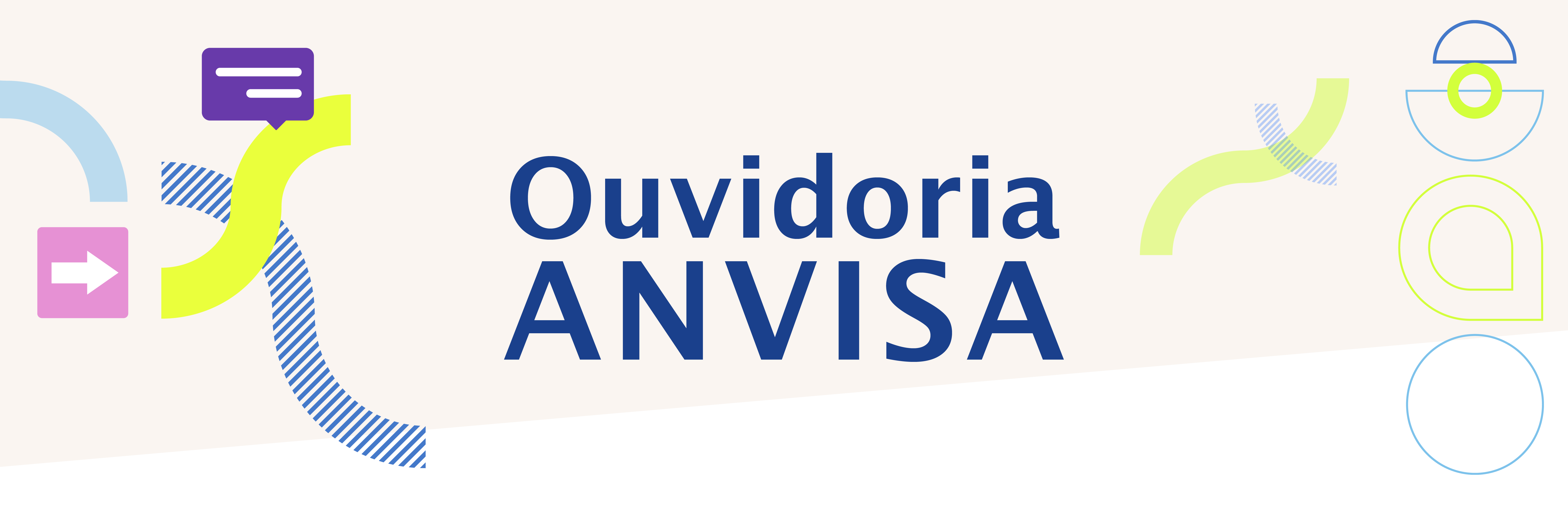 Este é um banner da pg principal da ouvidoria