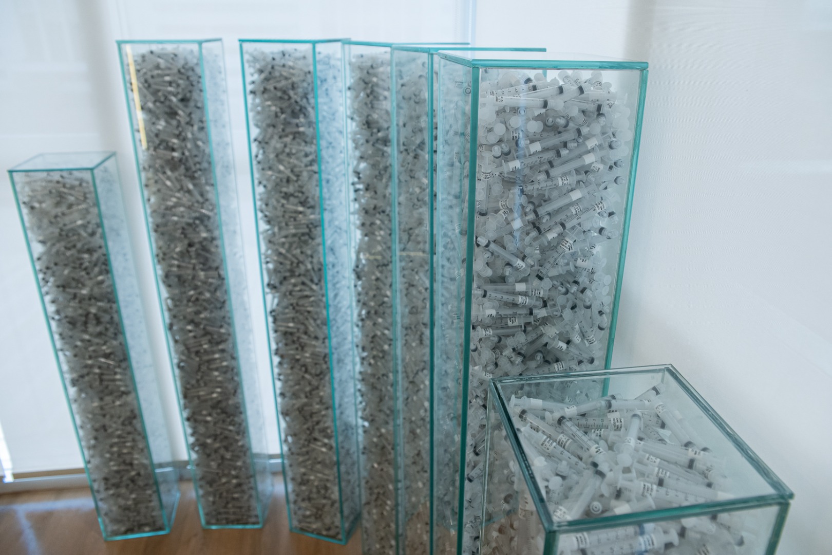 Resíduos de produtos utlizados como decoração - sem descarte adequado