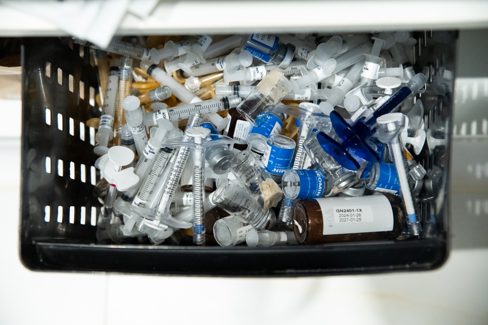 Resíduos sem o descarte adequado