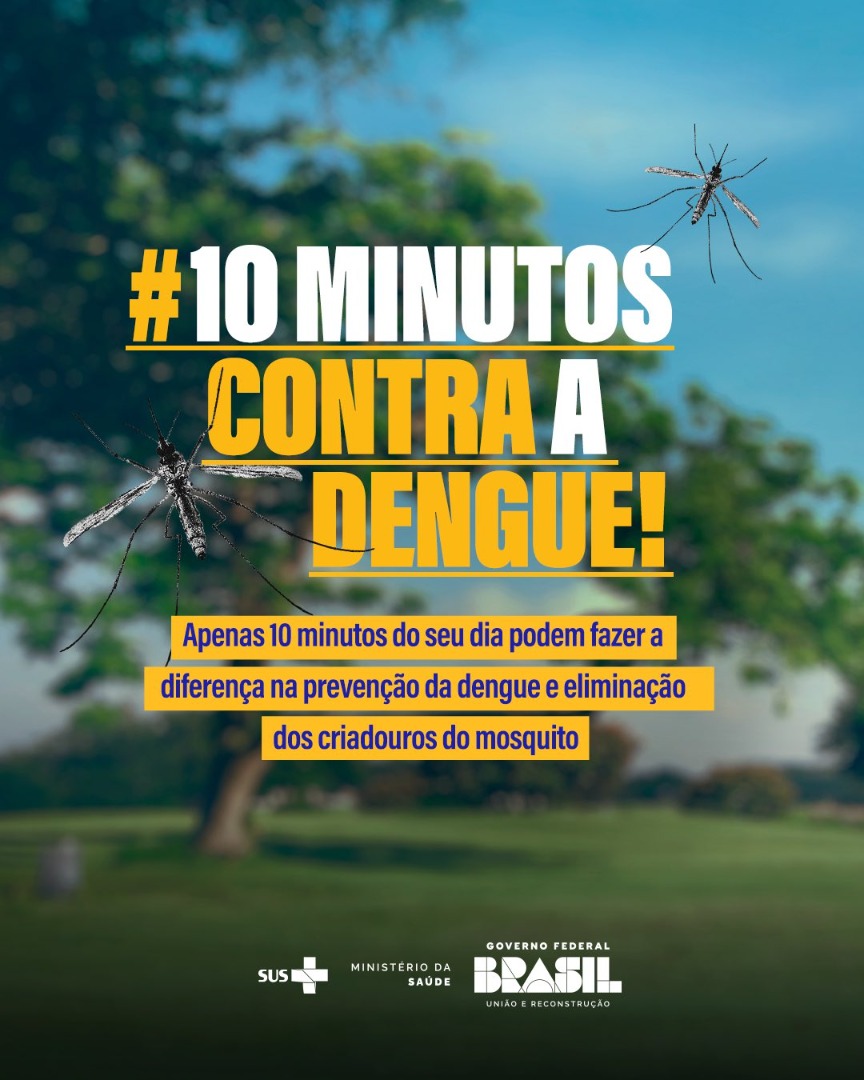 Campanha 10 minutos contra a dengue