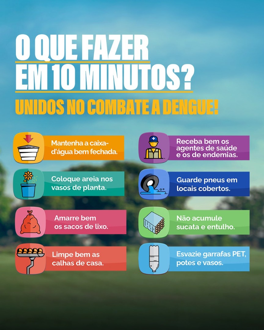 O que fazer em 10 minutos