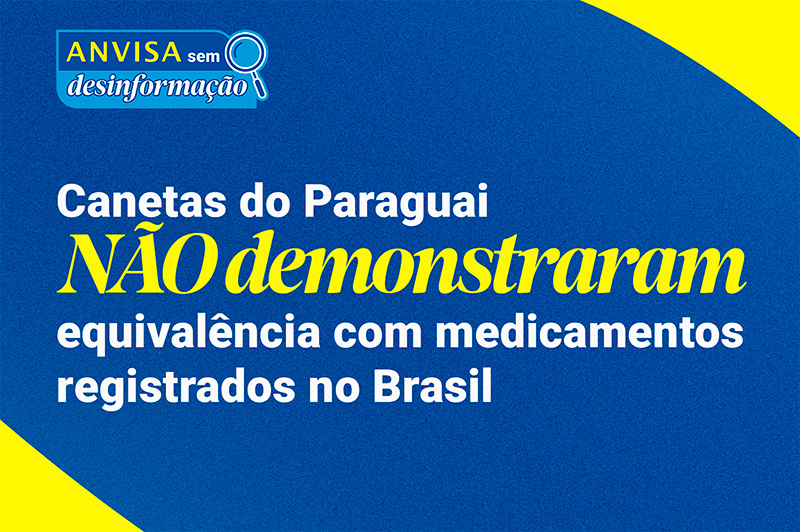 Anvisa sem desinformação
