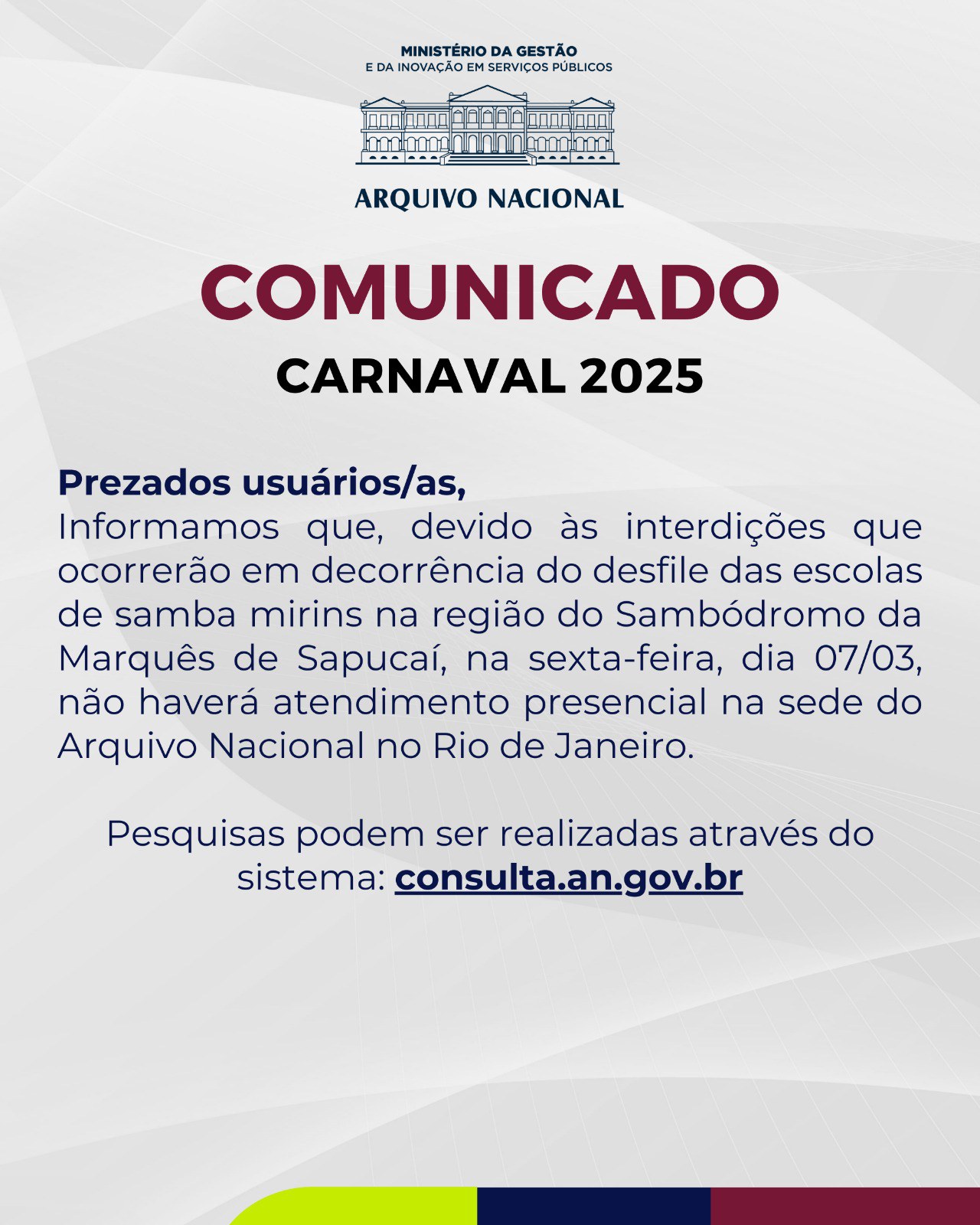 Comunicado