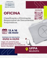 Abertas as inscrições para curso de gestão de documentos em Belém (PA)