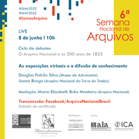 AN e os 200 anos de 1822: As exposições virtuais e a difusão de conhecimento