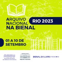 AN participa da Bienal do Livro Rio 2023