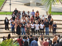 AN sedia formatura de estudantes da Escola de Libras