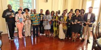 AN recebe delegação do Museu Mundial da Herança Pan-Africana e diretora-geral é convidada a integrar conselho