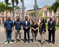 Arquivo Nacional recebe visita de representantes do DNIT