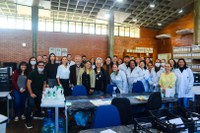 Arquivo Nacional visita instalações da UFSM e acompanha a Operação Recupera Arquivo