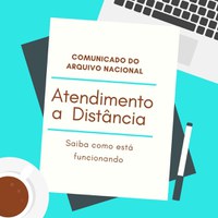 Atendimento a distância do Arquivo Nacional
