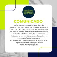 Atendimento presencial suspenso na sede e na regional