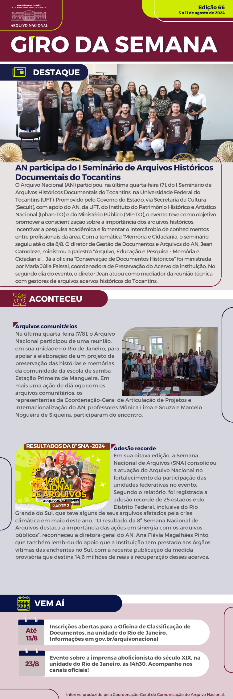 Giro da Semana n.º 66