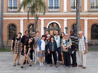 Festival de cinema do Brics traz grupo para visitar o Arquivo Nacional