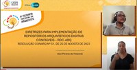 Confira a mesa "Ciberarquivos e Arquivos Acessíveis: Experiências no Conarq