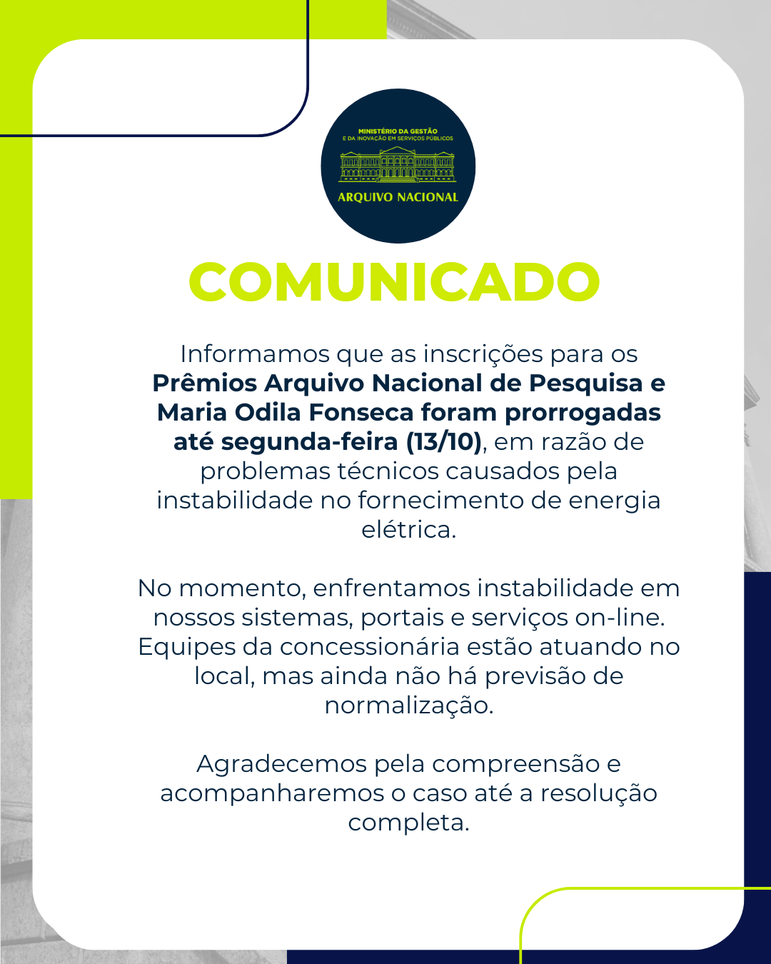 Comunicado