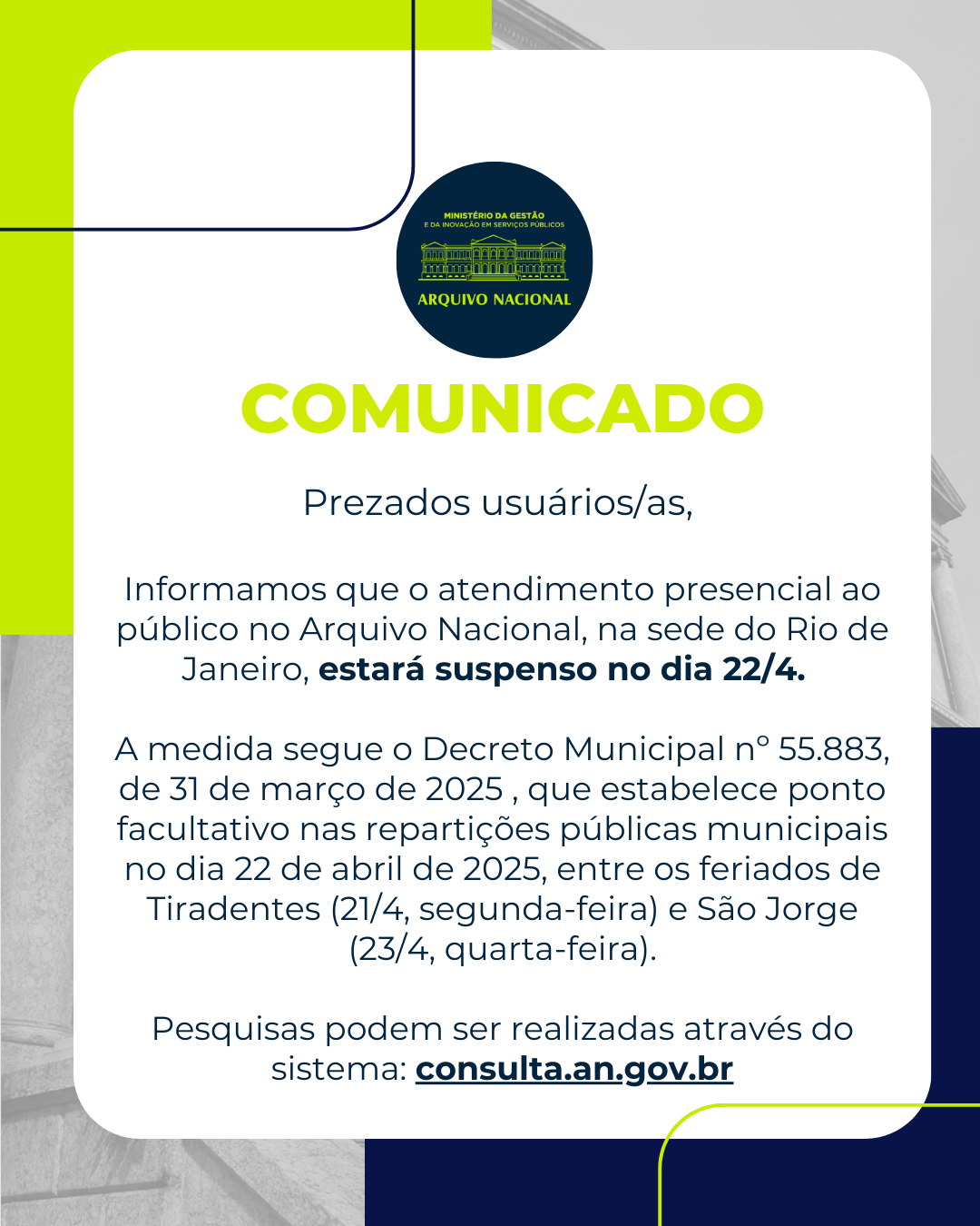 Comunicado