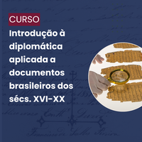 Curso será realizado nos dias 15 e 16 de julho na sede do Arquivo Nacional