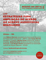 Diretora do AN participará de live do Festival Arquivo em Cartaz