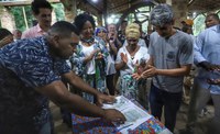 Diretora-geral do Arquivo Nacional participa de entrega de termo de uso sustentável para área de comunidade quilombola