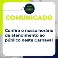 Funcionamento do Arquivo Nacional durante o Carnaval