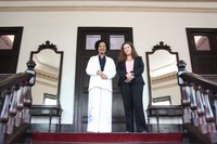 Ministra Esther Dweck apresenta futura Diretora-Geral Ana Flávia Magalhães ao Arquivo Nacional