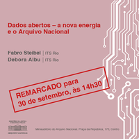 Palestra Dados Abertos - a nova energia e o Arquivo Nacional