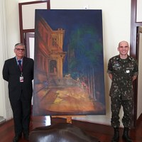 Representantes do Arquivo Histórico do Exército visitam sede no Rio