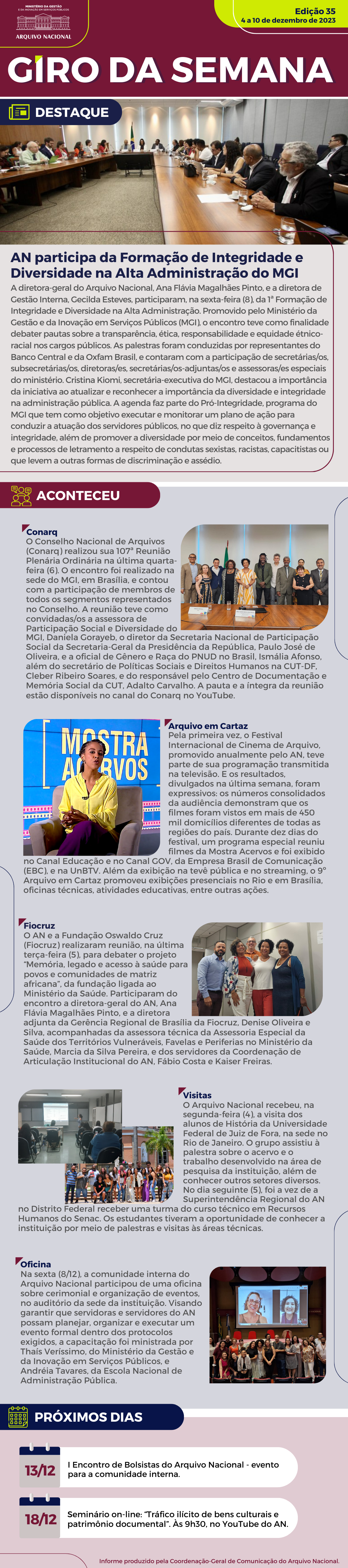 Giro da Semana n.º 35