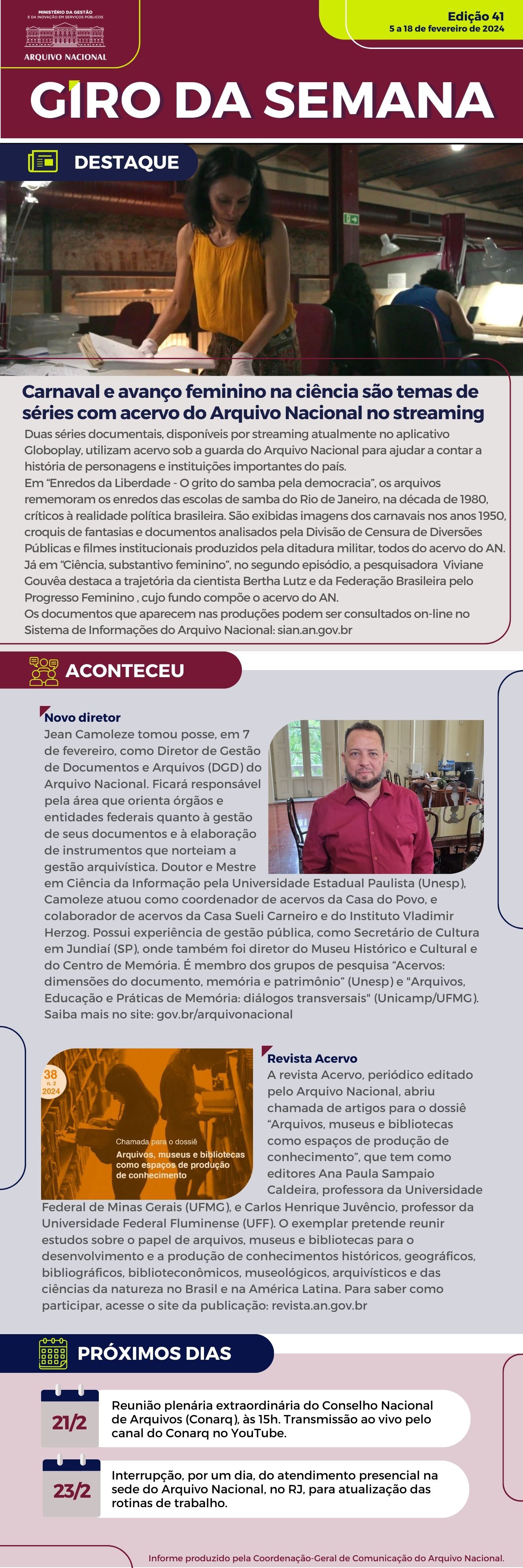 Giro da Semana n.º 41