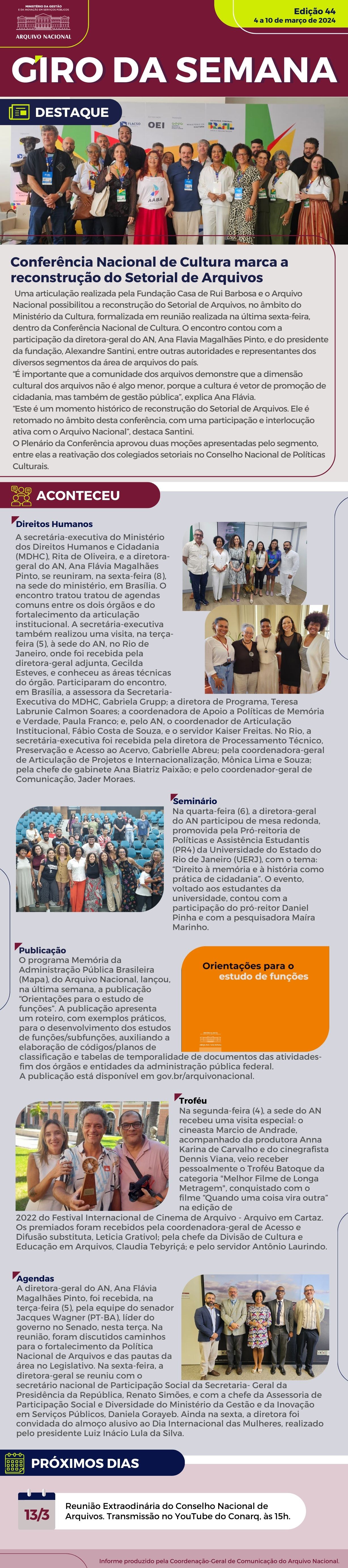 Giro da Semana n.º 44