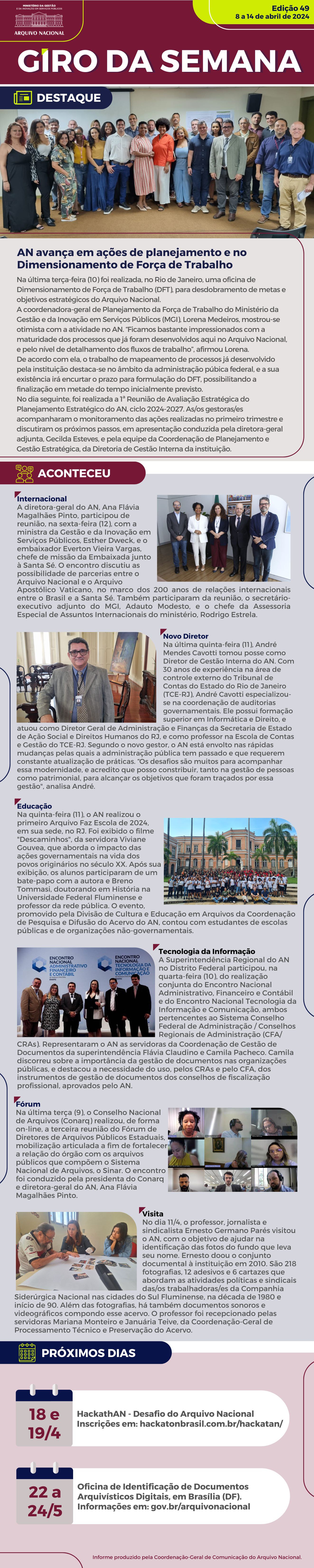 Giro da Semana n.º 49