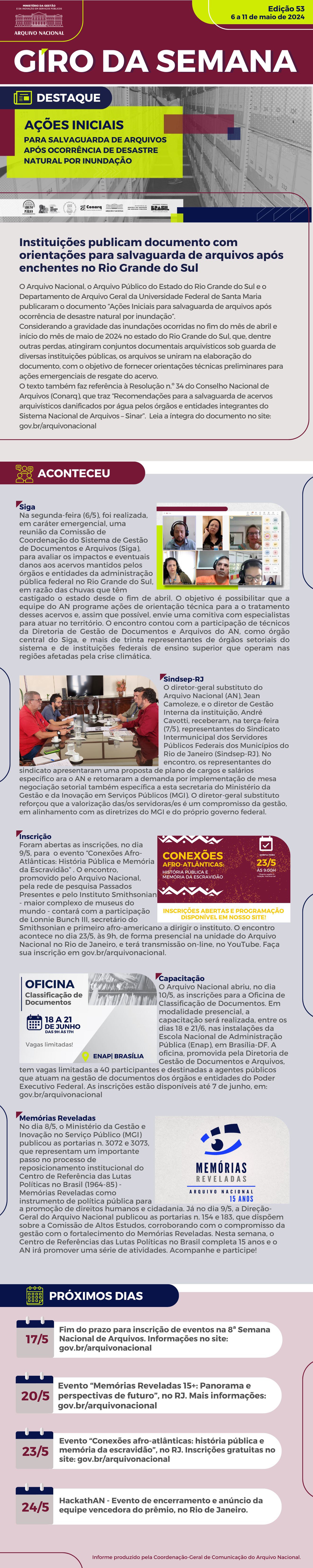 Giro da Semana n.º 53