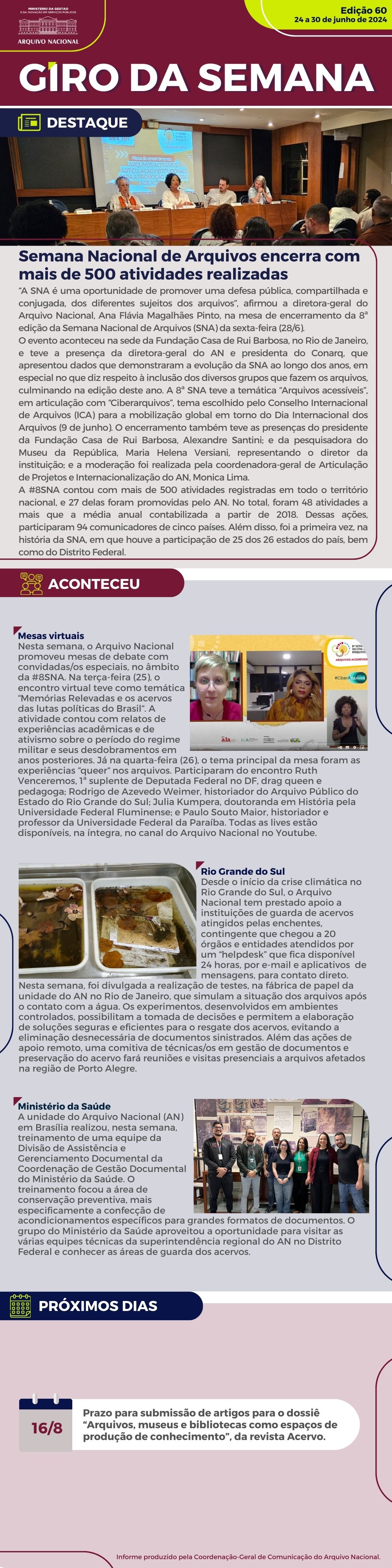 Giro da Semana n.º 60