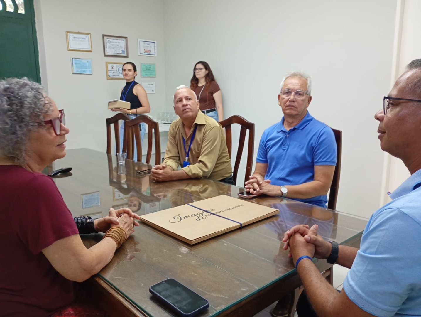 Diretora-geral do Arquivo Nacional realiza visita institucional a São Cristóvão (SE)