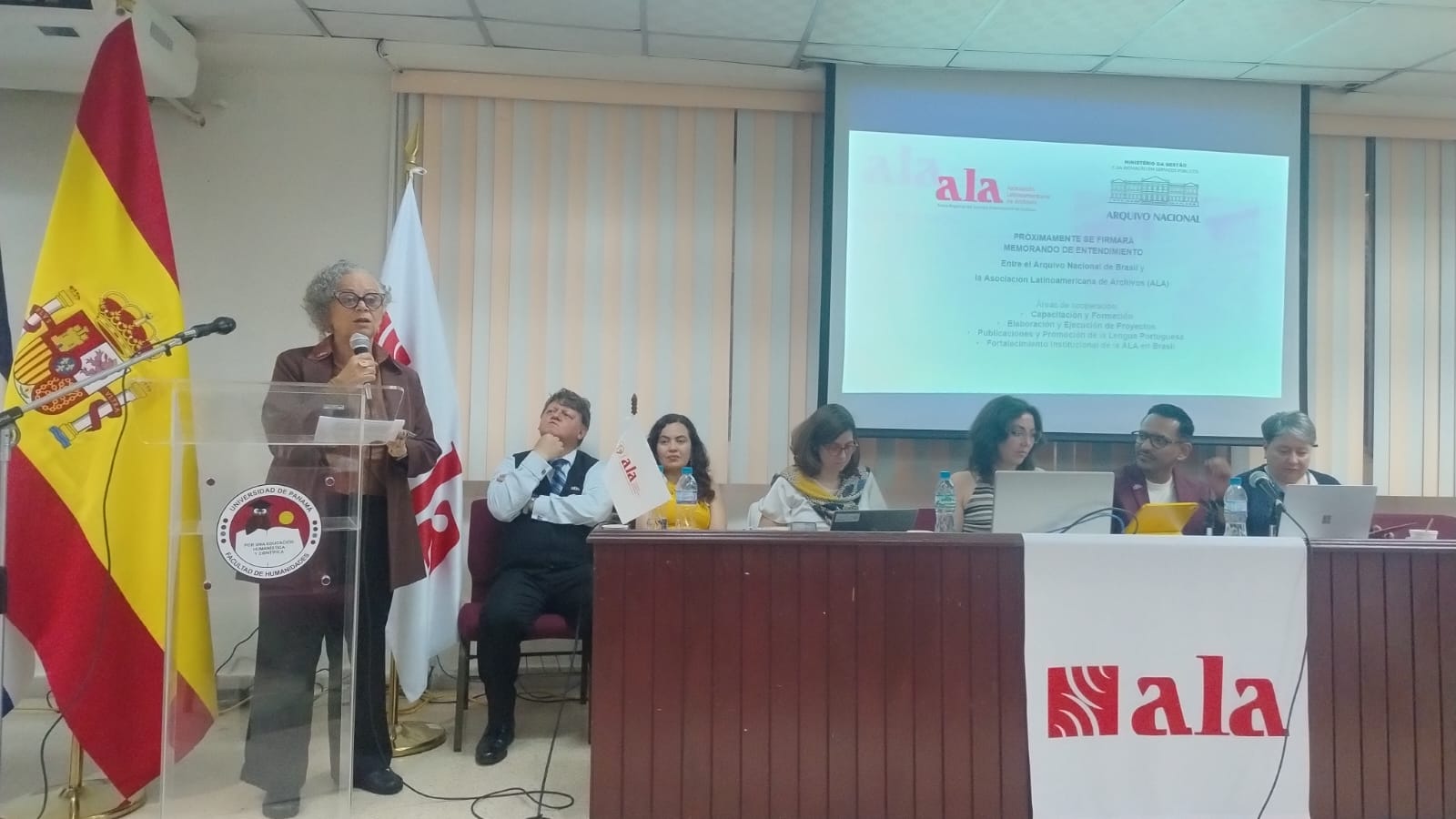 Diretora-geral do Arquivo Nacional participa da Assembleia Geral Ordinária da ALA 2026