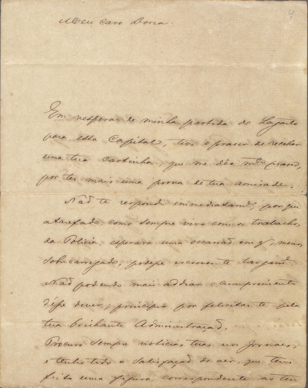 Carta de Francelino Guimarães