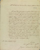 Carta de Joaquim Manuel de Macedo