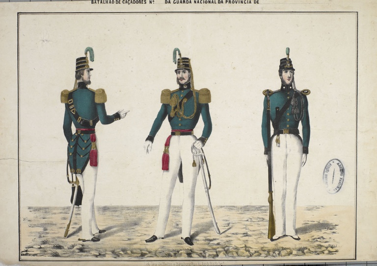 Uniformes da guarda nacional