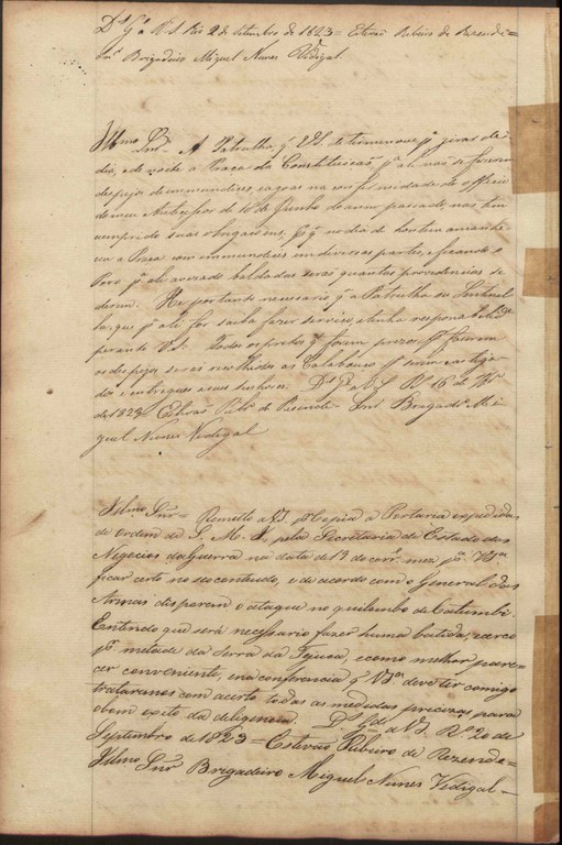 Limpeza urbana e quilombo