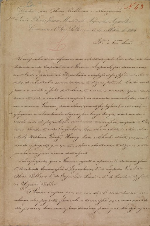 Abastecimento de água no Rio de Janeiro