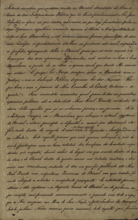 Carta de anistia geral de d. Pedro