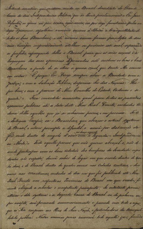 Carta de anistia geral de d. Pedro