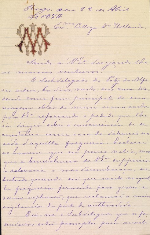 Criação de casa de correção em Paty do Alferes