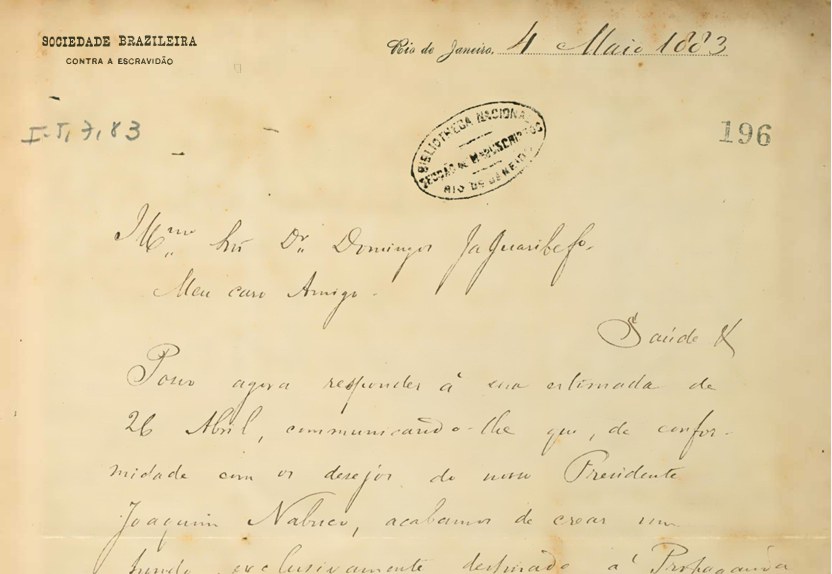 Coleções da Divisão de Manuscritos | Jaguaribe