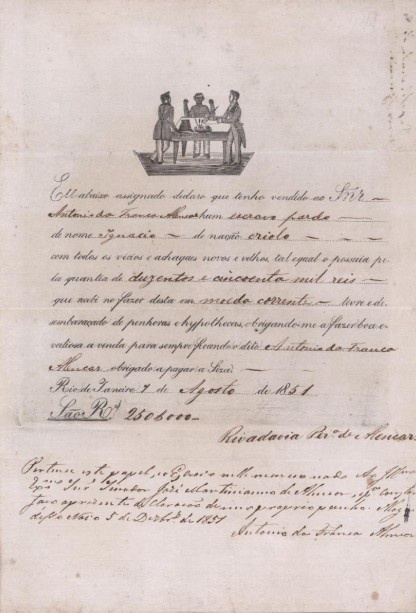 Coleções da Seção de Manuscritos  Senador Alencar